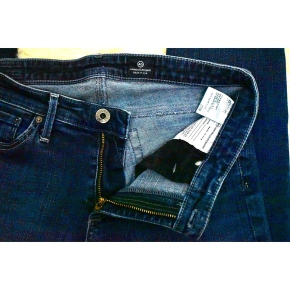 Adriano Goldschmied AG The Stilt Cigarette Leg Jeans Size 27 Low Rise Ankle Blue - Picture 10 of 13